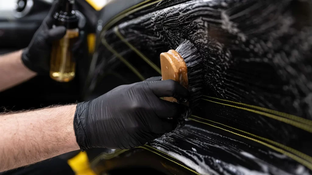 pranie i czyszczenie tapicerki samochodowej w Suwałkach